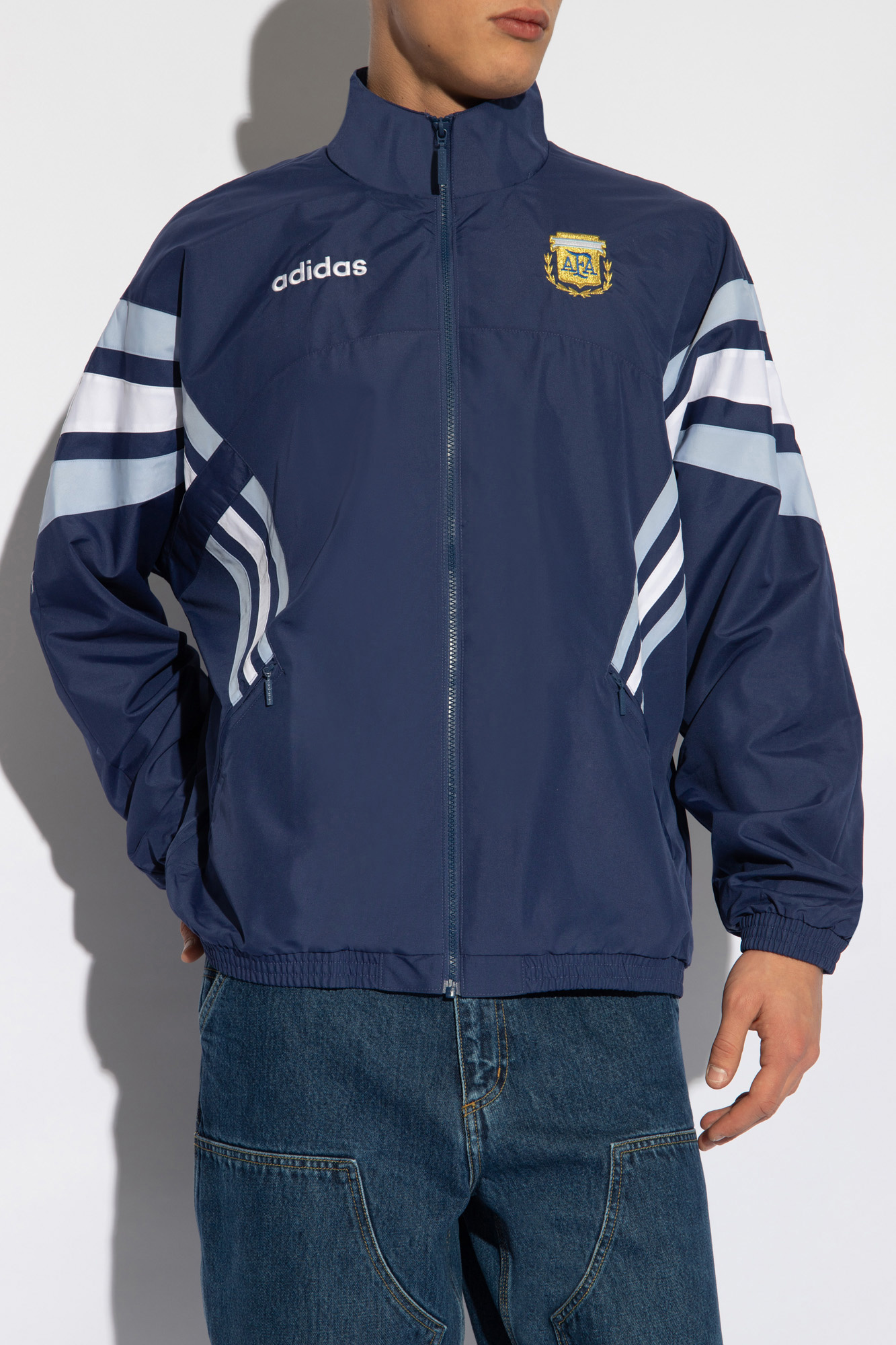 adidas size revenue 2008 calendar 2017 2018 season Navy blue Argentina track jacket adidas size Originals SchaferandweinerShops KR